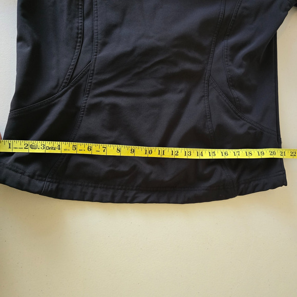 Double Diamond Jacket Women's L Black Full Zip Up Fleece Lined Soft Shell - Picture 15 of 16